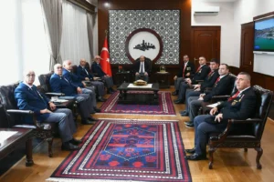 Gaziler Balıkesir Valisi Ustaoğlu’nu Ziyaret Etti