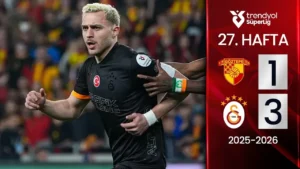 Göztepe 1-3 Galatasaray maç özeti