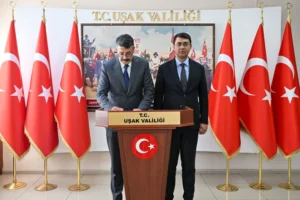 İçişleri Bakan Yardımcısı Ali Çelik Uşak Valiliği’ni Ziyaret Etti