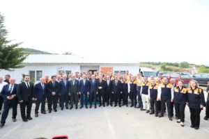 Uraloğlu Samsun Batı Çevre Yolu İnşaatında İncelemelerde Bulundu